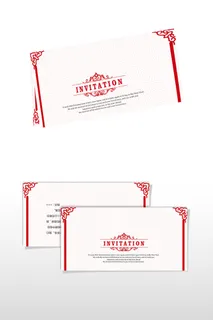 请柬  宴会邀请  边框  欢迎光临 欧式花纹 
