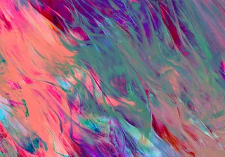 抽象艺术油漆颜料混色流体简笔背景