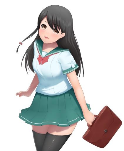 动漫女孩 PNG免抠