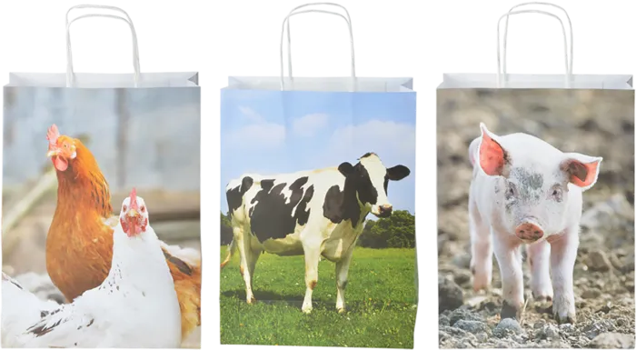 畜牧业手提袋素材现代农业