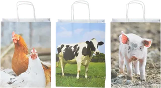 畜牧业手提袋素材现代农业