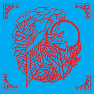 大雁剪纸 剪纸风元素 大雁剪纸 剪纸风元素