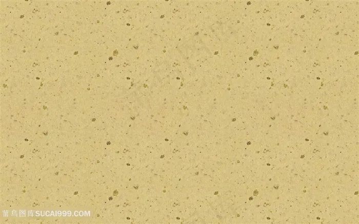 土黄色斑点纸张横板中式斑驳纸纹背景图片