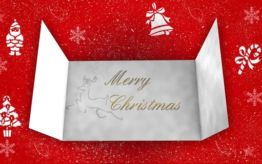圣诞节贺卡背景素材