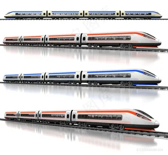 高铁列车样式图片