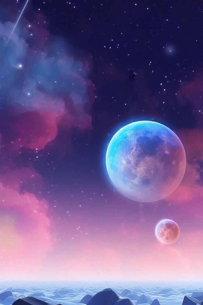 星空创意肌理背景