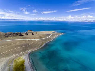 高清图 蓝天 海边 大海 美景景观 海水 沙滩 岸边 海