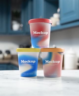 冰淇淋包装样机