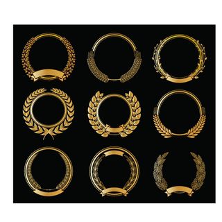 设计勋章标志素材