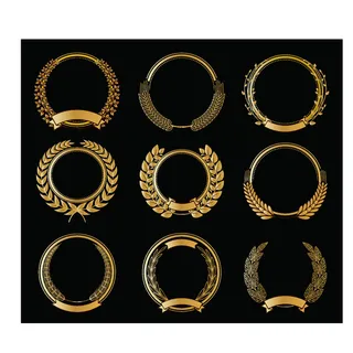 设计勋章标志素材