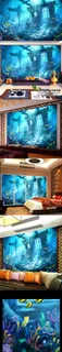 海底世界壁画背景墙