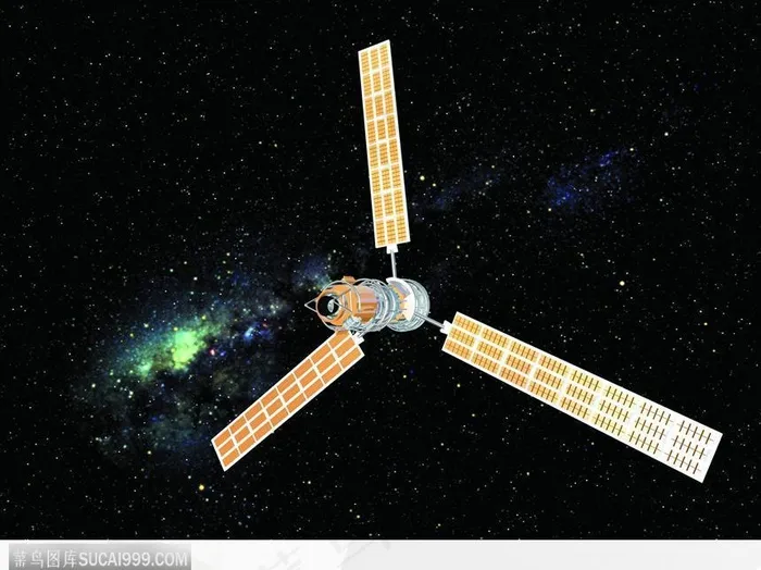 卫星插图 地球 星球 宇宙 太空 星际