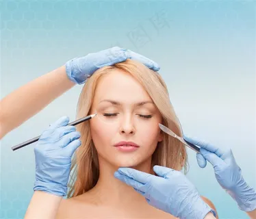 整形眼部的美女图片