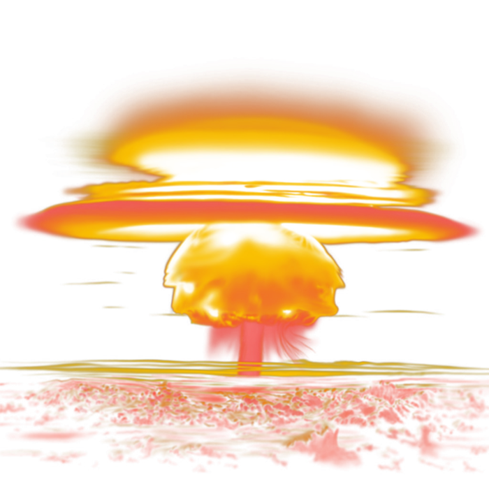 爆炸效果光芒卡通
