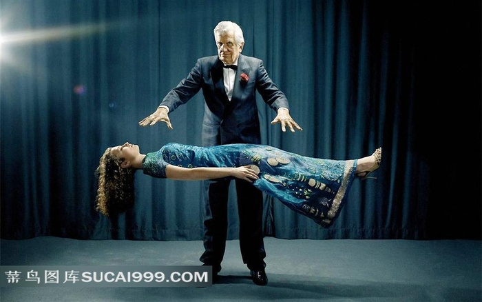 舞台上的魔术师