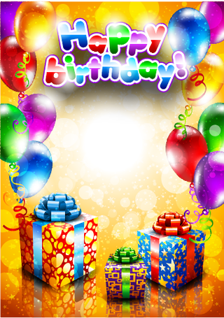 设计儿童生日背景