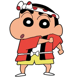 蜡笔小新可爱人物免扣素材