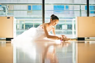 中国芭蕾舞美女图片