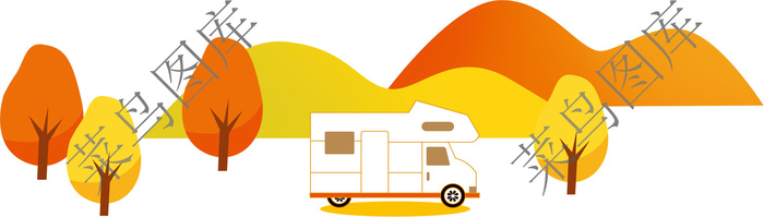 树木，高山抽象高清