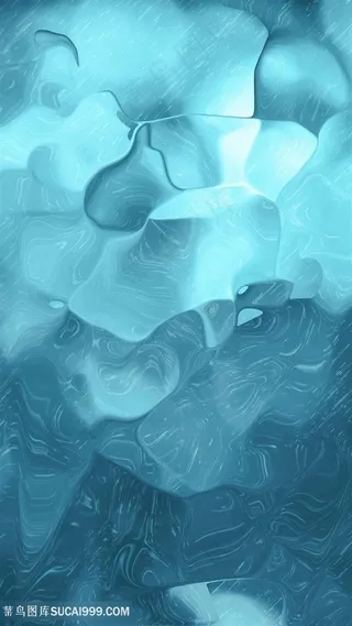 蓝绿色波纹背景