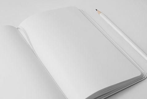 书本笔记本样机平铺展开 文具 (4)