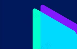 炫彩几何图形背景 几何艺术设计