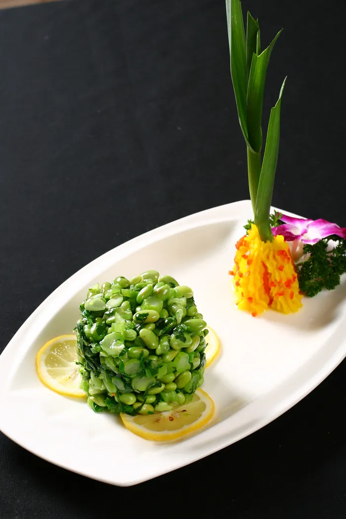 L01028冲菜青豆 (3)