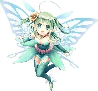 仙女 PNG免抠(400x368)