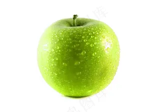 新鲜青苹果高清图片