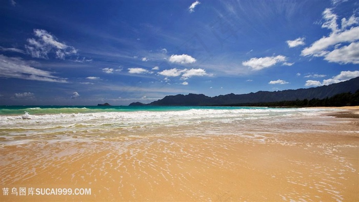 唯美海滩海景壁纸