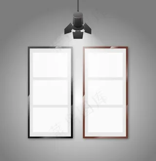 墙面挂画样机