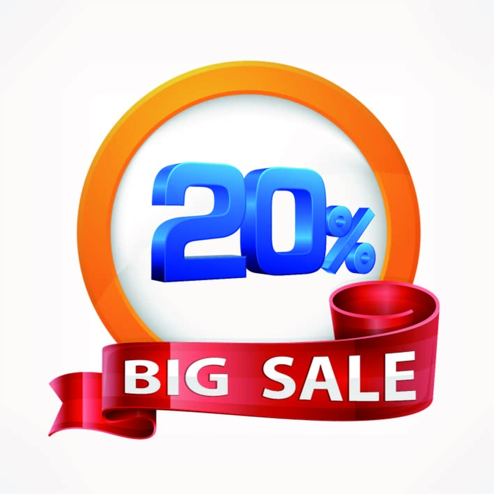 免抠打折促销标签