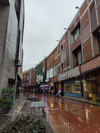雨后步行街