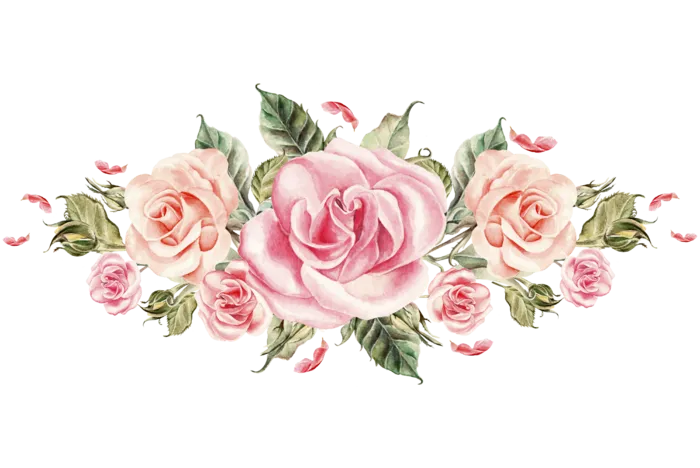 鲜花玫瑰免扣素材