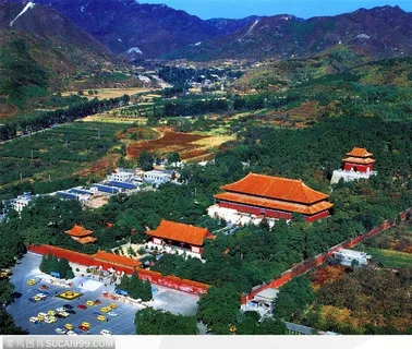 明十三陵-长陵鸟瞰 明十三陵-长陵鸟瞰