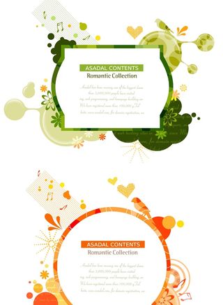 简约风名片海报边框图框素材AI矢量图 (67)