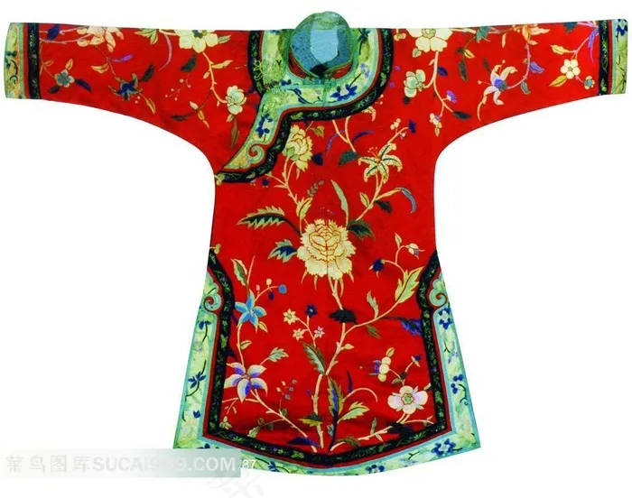 漂亮的花卉图案服饰