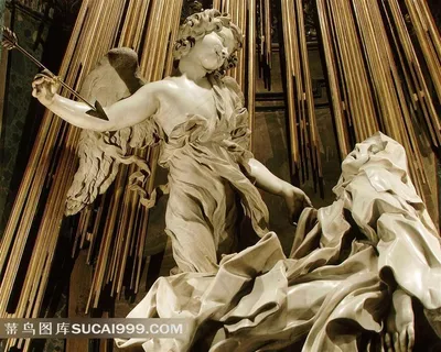 欧洲经典天使爱神人物雕塑