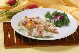 31 生敲百合虾 熟人美食