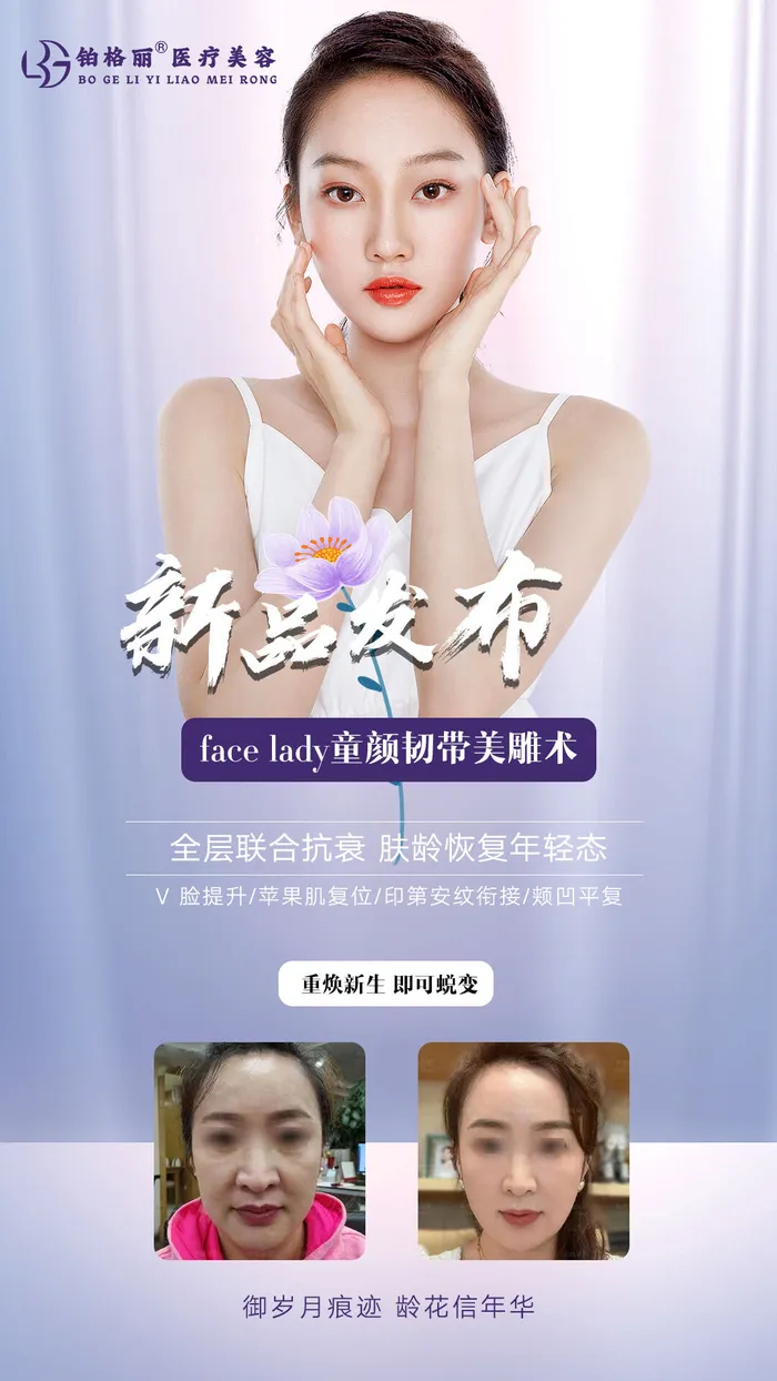 facelady童颜韧带没雕术psd模版下载