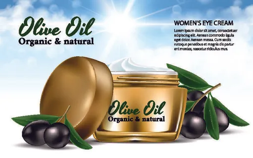 设计化妆品样品素材