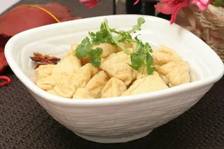 农家炖炸豆腐