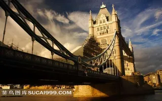 欧式大桥建筑素材