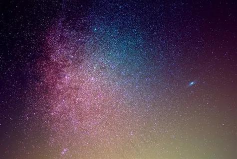 唯美星空背景高清图片