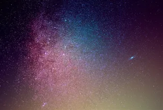 唯美星空背景高清图片