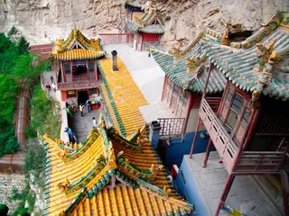 山西旅游-大同悬空寺风光14