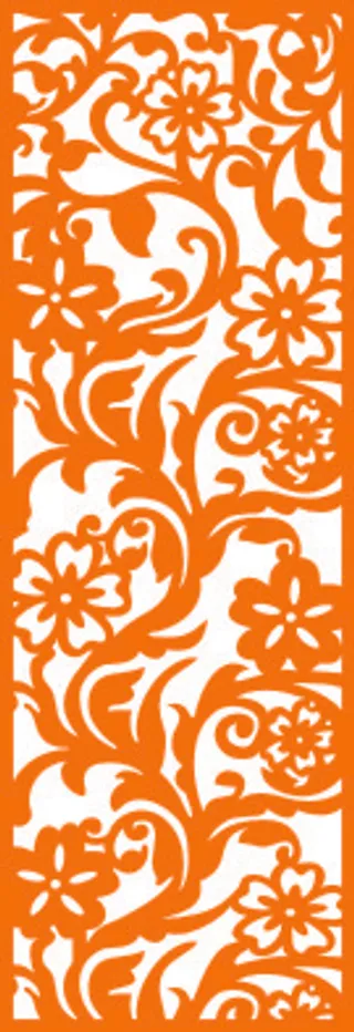 雕刻 田园 镂空 现代 边框