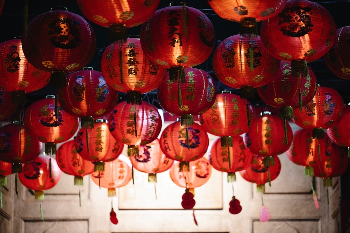 中国红灯笼-过年
