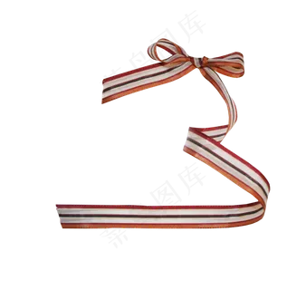 彩条丝带　