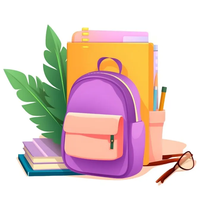 书包文具免抠(1900x1900)
